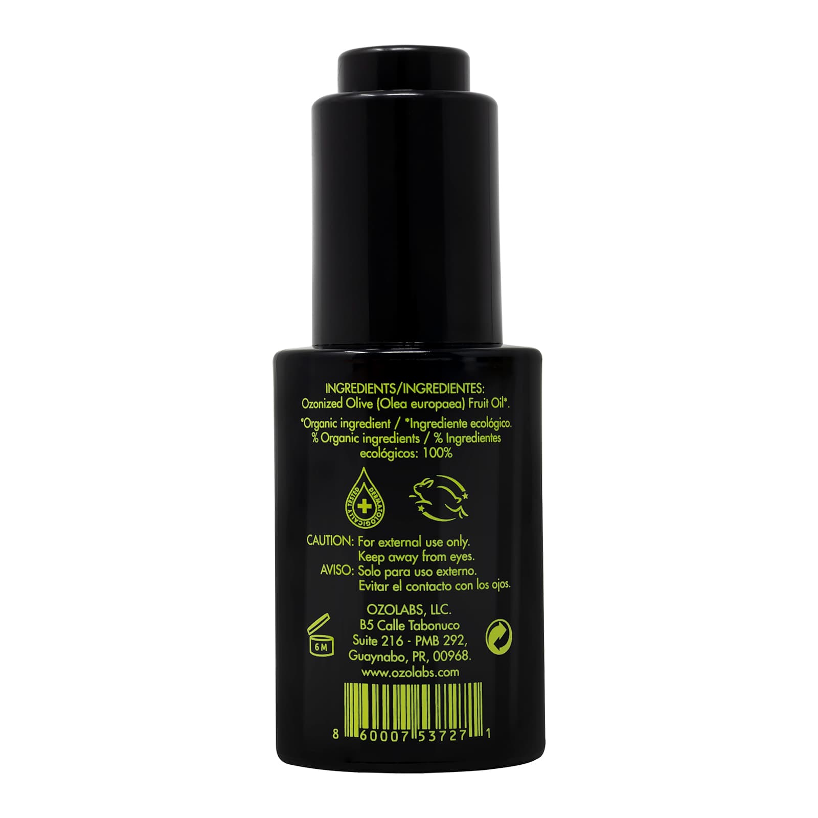 Organic Ozonated Olive Oil, 30 ml (Box of 10 Units) - Image 2